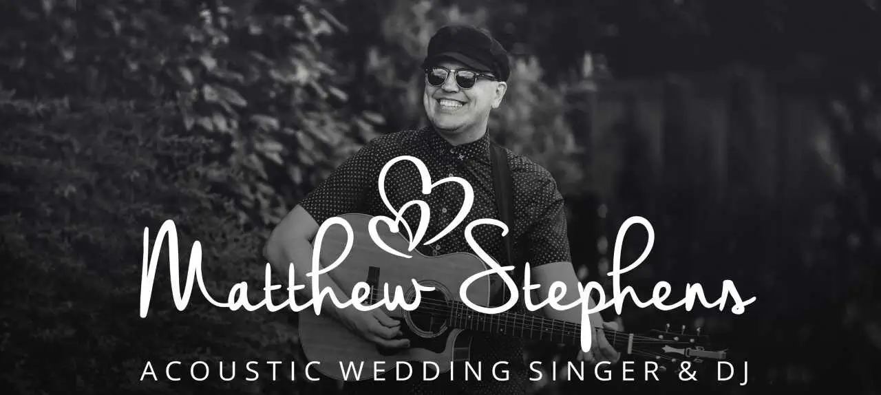 Matthew Stephens acoustic wedding singer Barnsley, Yorkshire and UK