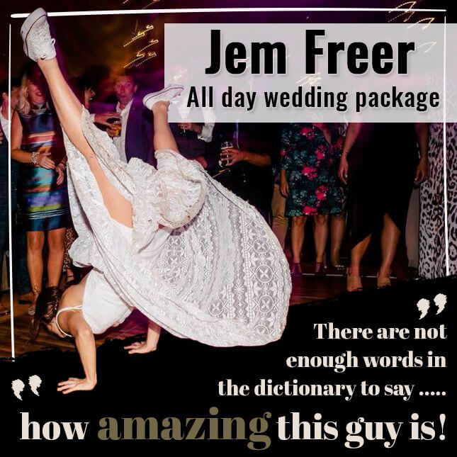 Yorkshire wedding singer and DJ